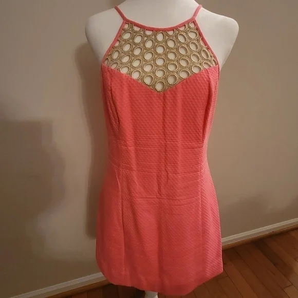 Lilly Pulitzer Lorina Shift Pink Sun Ray Dress - Picture 3 of 5
